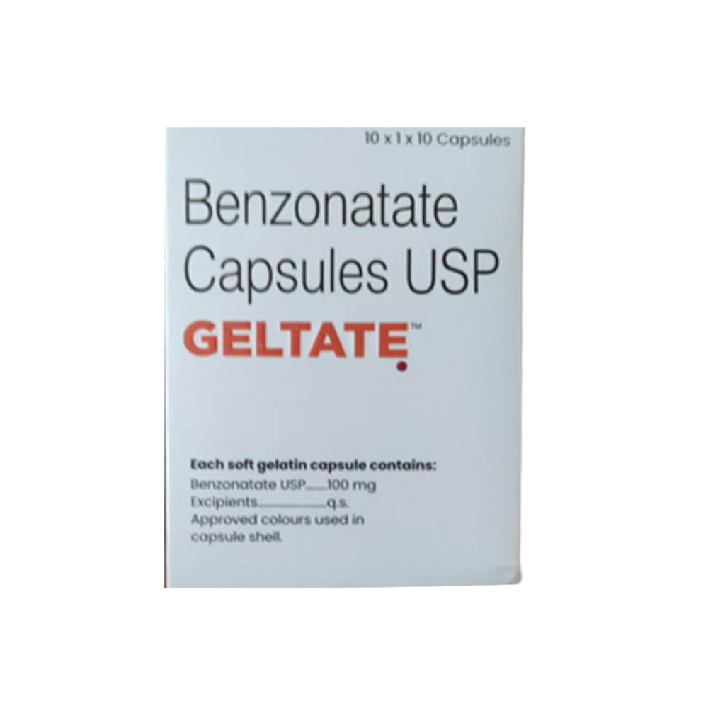 Benzonatate Capsules USP, 10 x 1 x 10 New Siilverline Pharma